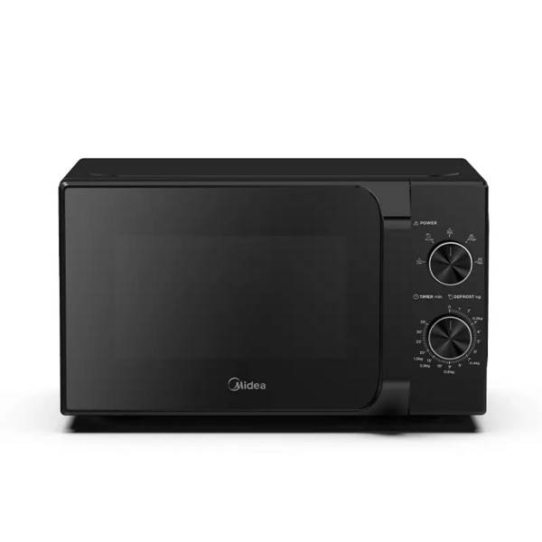Midea MM20CF2EBK Mikrowelle 20L 700W mit Glasdrehteller