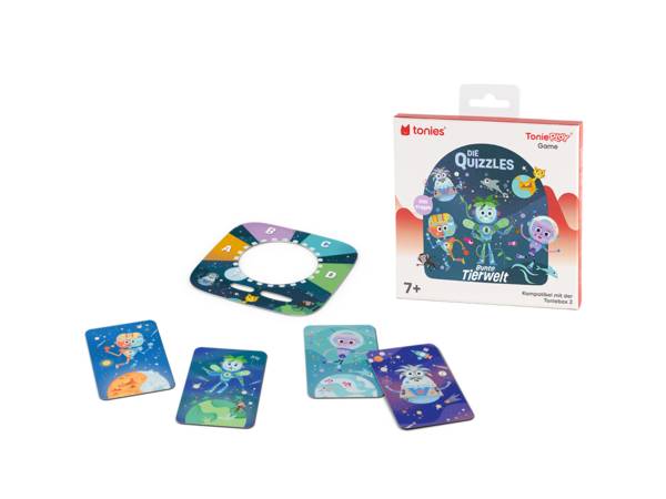tonies Die Quizzles: Bunte Tierwelt – Tonieplay S Spiel ab 7