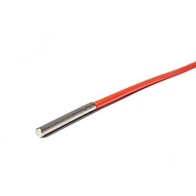 promesstec Pt100 Temperaturfühler / 2m Silikon-Leitung / 3-Leiter / Schutzhülse 6x100mm / Klasse A / -50°C...+180°C-1
