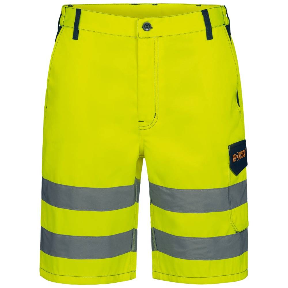 Gr .50 *JESSEN* WARNSCHUTZ-SHORTS gelb *JESSEN* HIGH VISIBILITY SHORTS-0