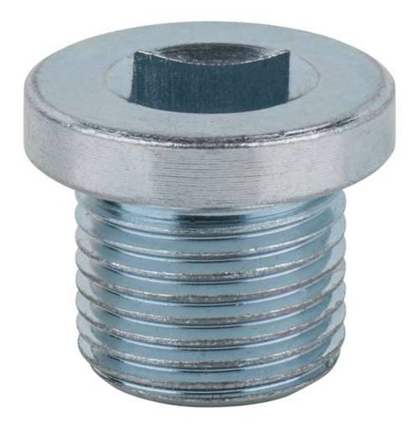 KS Tools 430.1159 Ölablassschraube, Innen4kant 8mm, M18x1,5x16mm, 10er-Pck