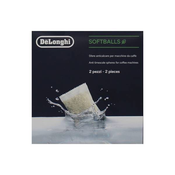 DeLonghi SoftBalls DLSC551 Antikalk-Kügelchen für Kaffeemaschinen weiß