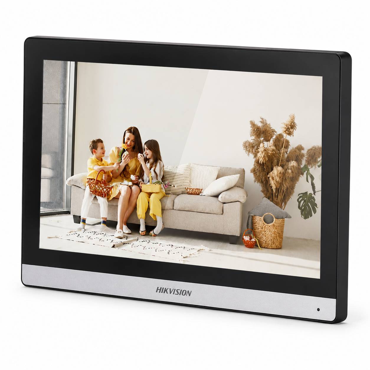 Hikvision DS-KH6350-WTE1 Zwart 7 inch IP Video Intercom Binnenpost-0