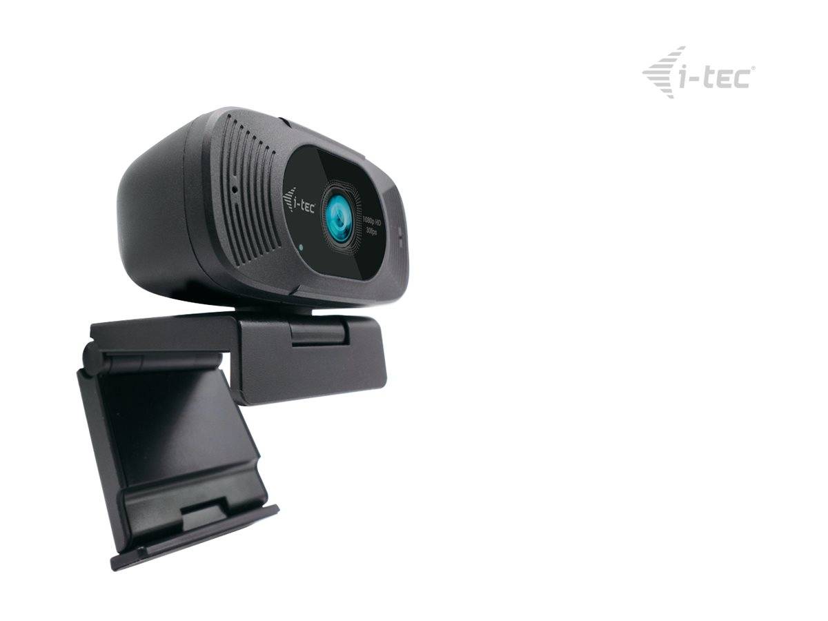 i-tec SOLOMON 200 1080p Business Webcam, Schwarz-1