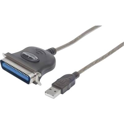 Manhattan USB 1.1 Anschlusskabel [1x USB 1.1 Stecker A - 1x Centronics-Stecker]  