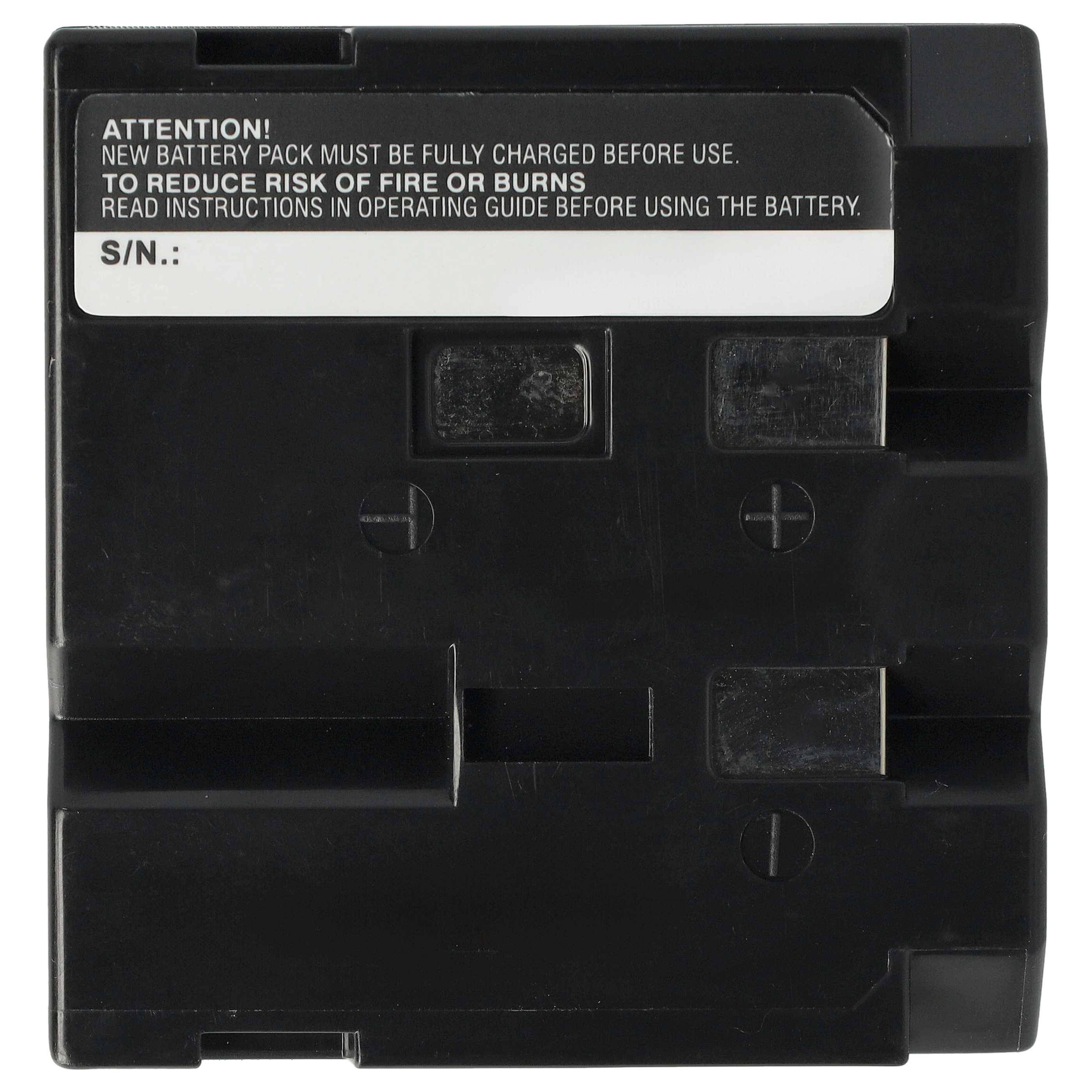 vhbw 2x Akku kompatibel mit Sharp VL-AH50U, VL-E46U, VL-E33U, VL-E307 | für VL-AH60U, VL-E600U, VL-E610 Videokamera-2