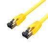 Patchkabel cat 8.1 F/FTP PIMF LSZH gelb 1,0m