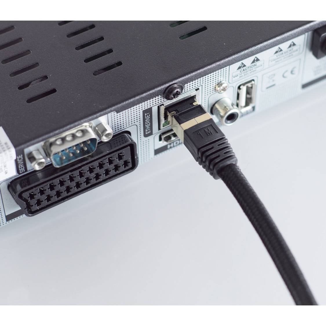 shiverpeaks CAT 6A Netzwerkkabel RJ45-Stecker auf RJ45-Stecker S/FTP 10 Gbit/s 5,0 m Violett-2