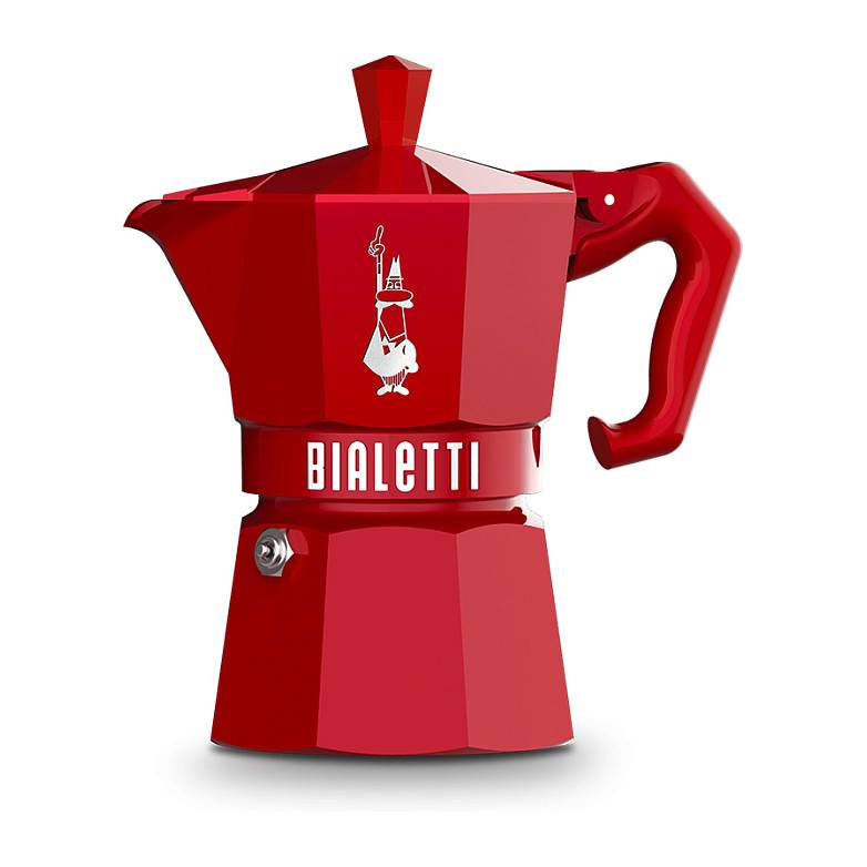 BIALETTI - MOKA EXCLUSIVE 3TZ red-0