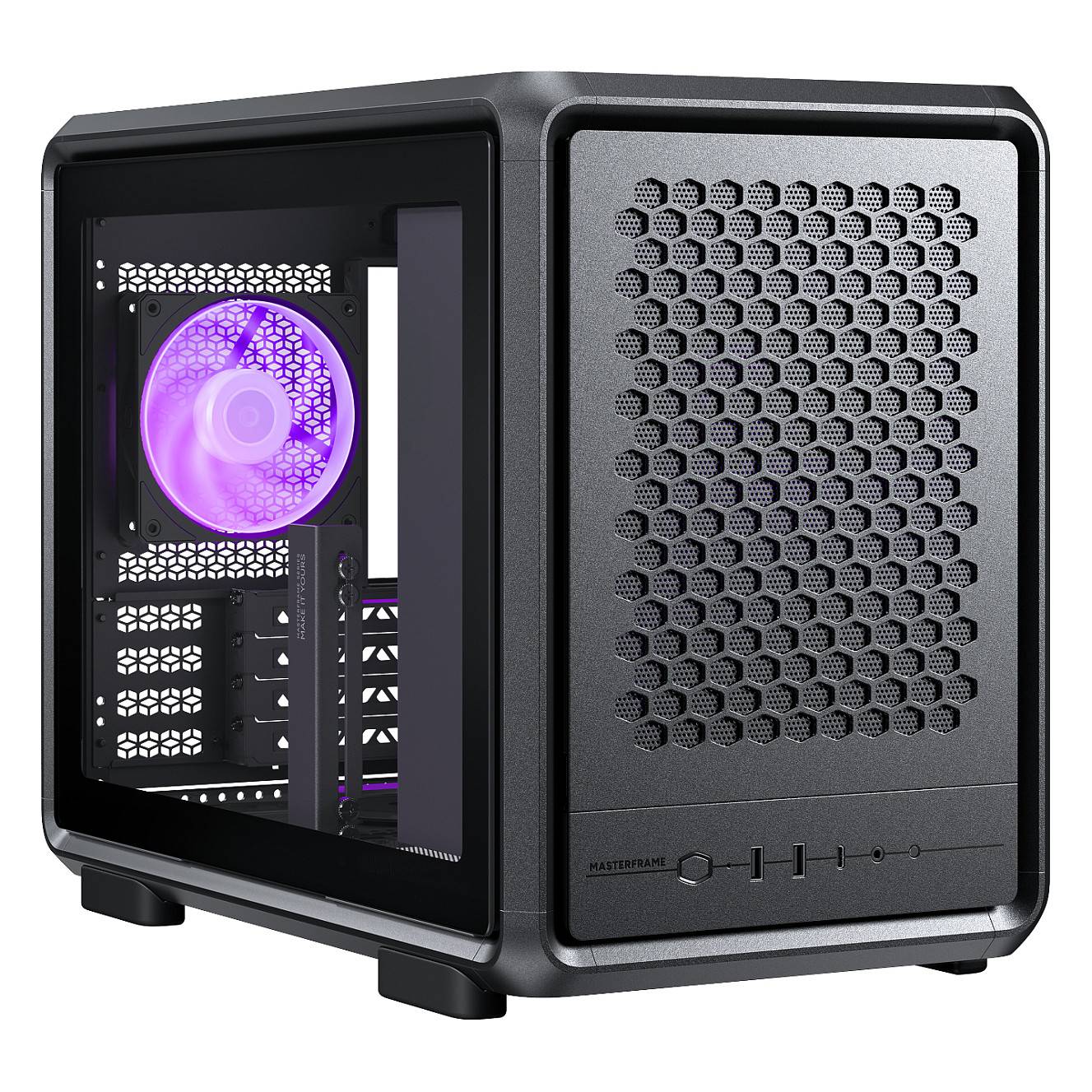 Cooler Master MasterFrame 400 Mesh Black - Midi/Minitower - ATX-0