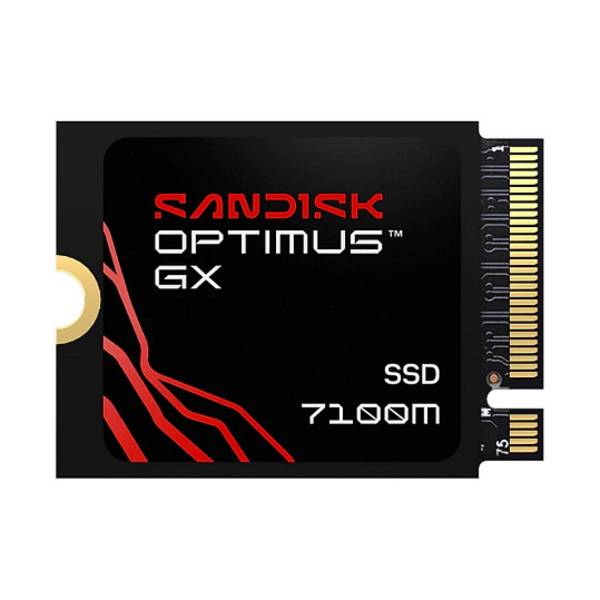 SanDisk Optimus GX 7100M - SSD - 2 TB - intern - M.2 2230 - PCIe 4.0 x4 (NVMe)