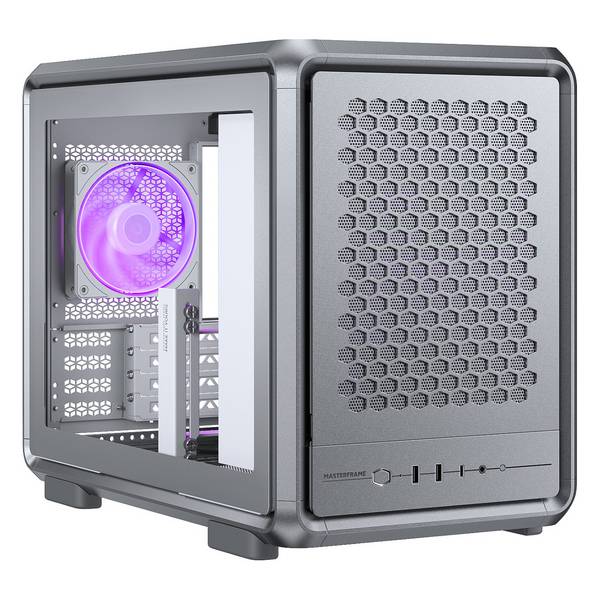 Cooler Master MasterFrame 400 Mesh Silver - Midi/Minitower - ATX