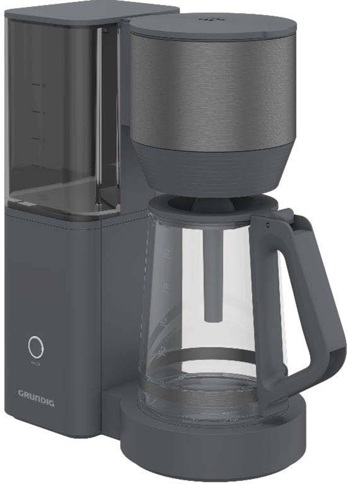 Grundig Kaffeeautomat KM 7340 Dark Inox-0