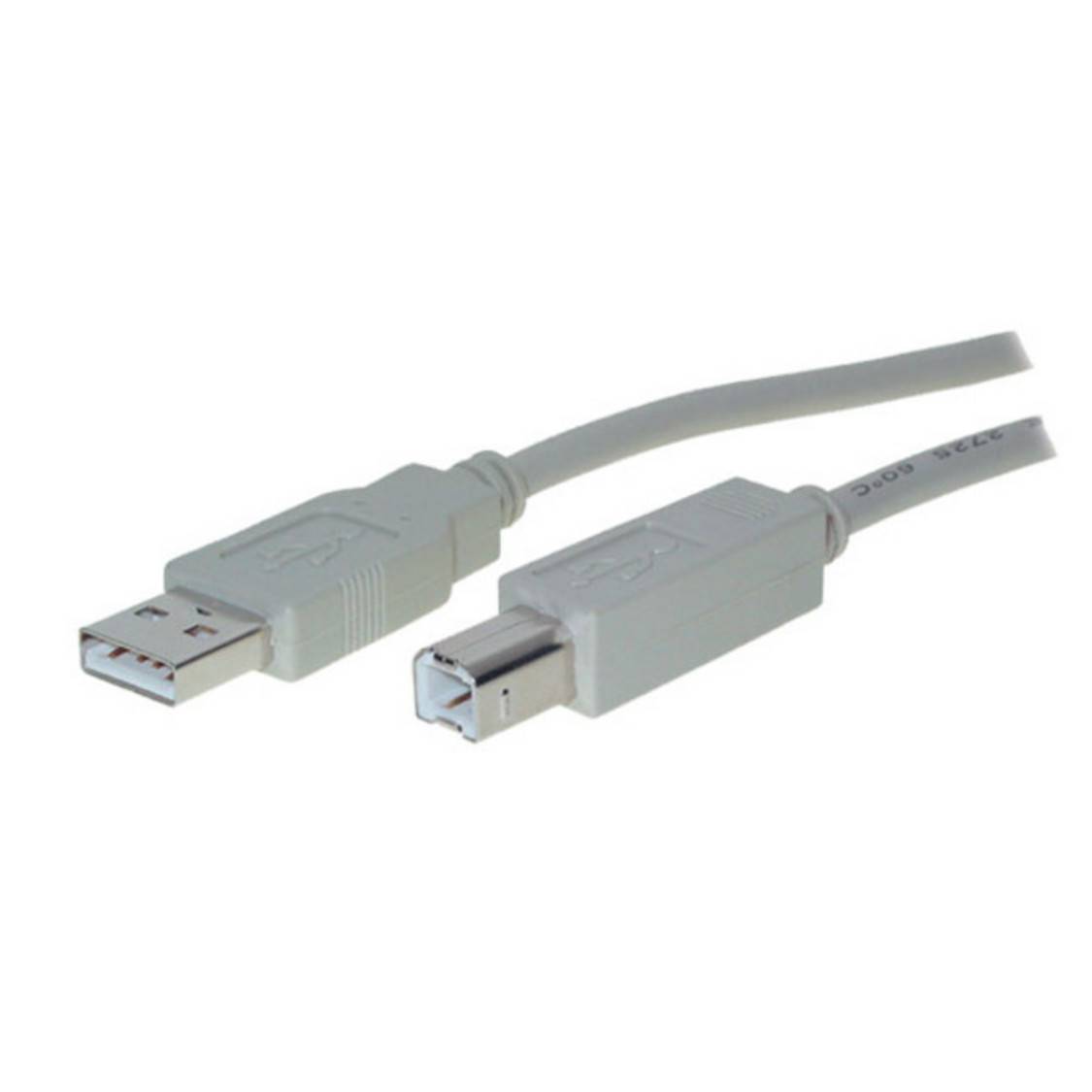 S/CONN USB 2.0 Verbindungskabel Typ A-Stecker auf Typ B-Stecker 480 Mbit/s geschirmt 0,25m