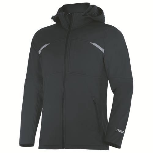 Softshelljacke uvex suXXeed craft schwarz, graphit 5XL-2