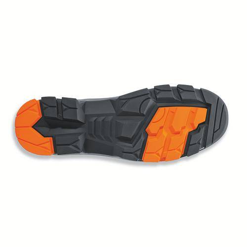 uvex 2 Sandalen S1P 65001 schwarz, orange Weite 10 Größe 43-2
