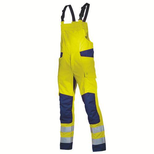 Latzhose uvex Construction gelb, warngelb 25-2