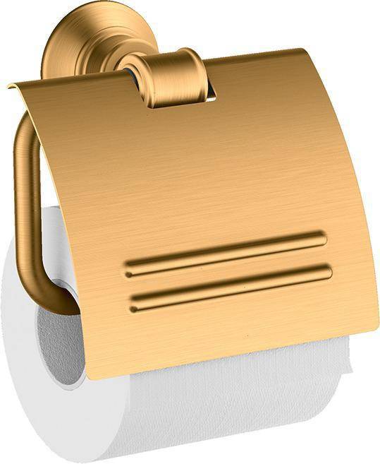 Papierrollenhalter AXOR MONTREUX Wandmontage brushed gold optic-0