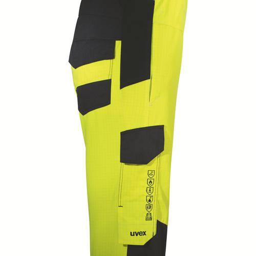 Latzhose uvex suXXeed multifunction gelb, warngelb 42-2