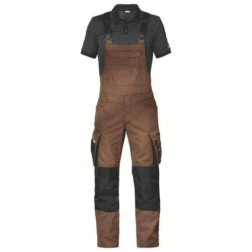 Latzhose uvex perfeXXion braun, kakao 29-0