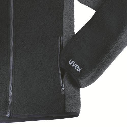 Fleecejacke uvex suXXeed craft schwarz, graphit XL-1