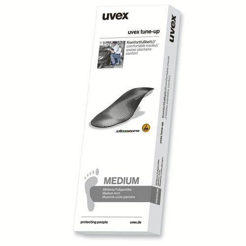 uvex Einlegesohle 95285 schwarz, grau Weite 11 Größe 49-1