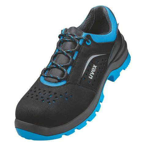 uvex 2 xenova® Halbschuhe S1 95549 schwarz, blau Weite 12 Größe 44-0