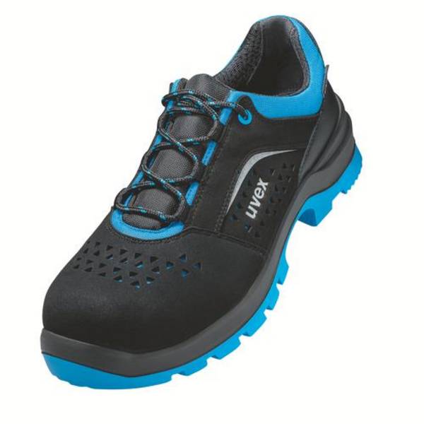 uvex 2 xenova® Halbschuhe S1 95549 schwarz, blau Weite 12 Größe 44