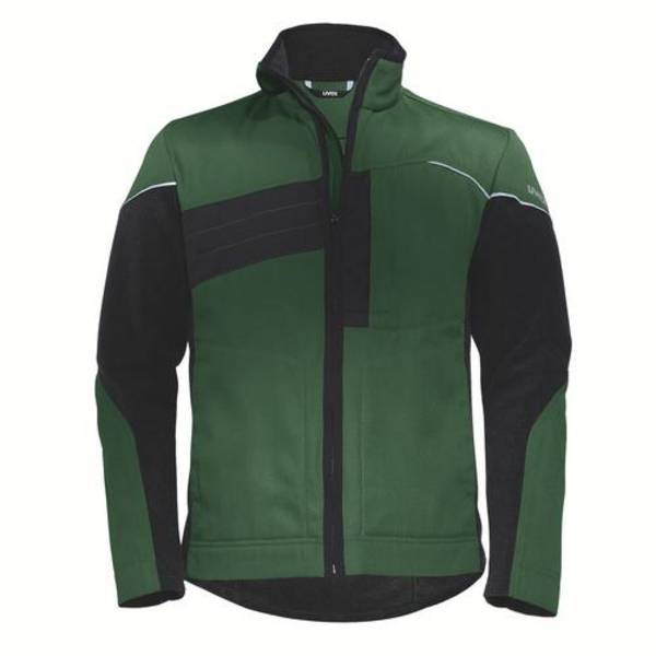 Hybridjacke uvex perfeXXion grün, tanne 4XL