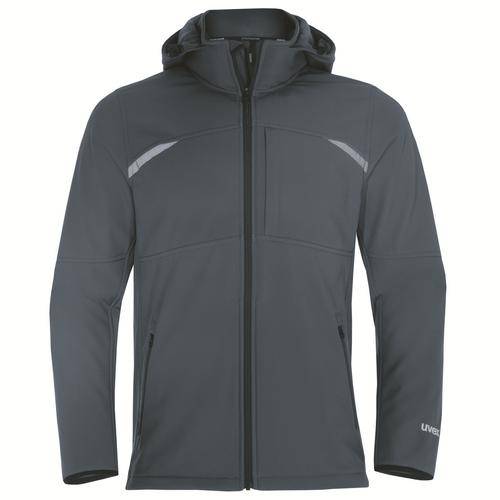 Softshelljacke uvex suXXeed craft grau, anthrazit L-0