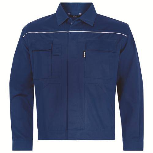 Arbeitsjacke uvex extra blau, dunkelblau 56, 58-0