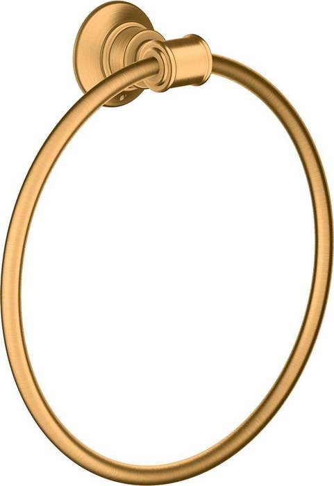 AXOR Montreux Handtuchring, Brushed Gold Optic-0