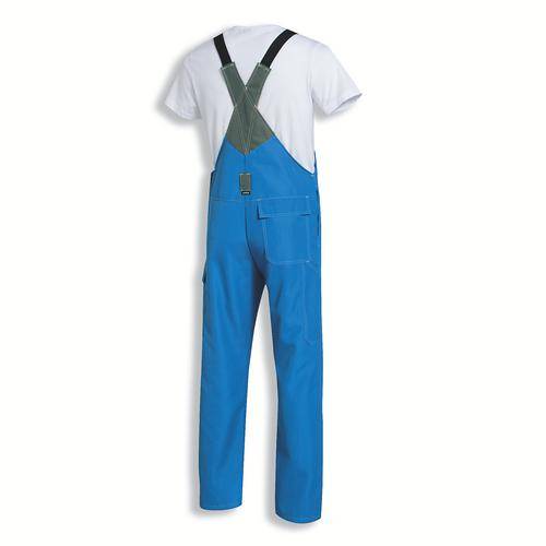 Latzhose uvex perfect acid blau, grau, kornblau 98, 102-1