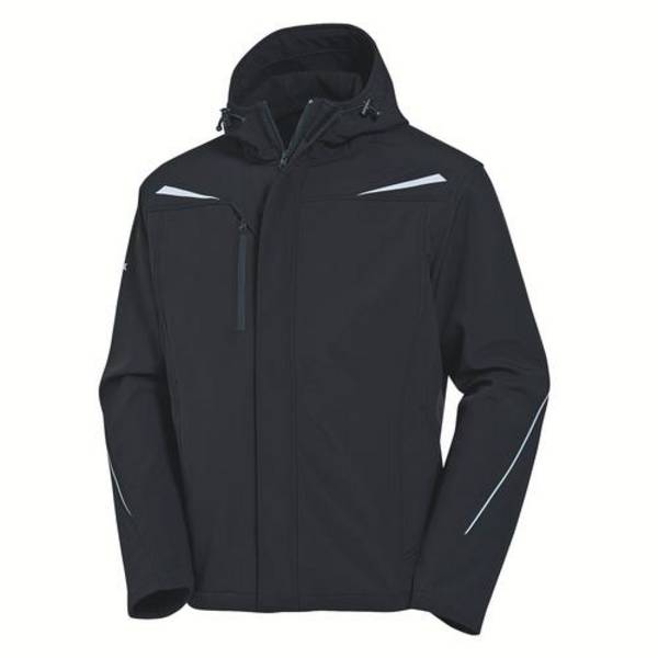 uvex Softshell-Jacke syneXXo 89068, anthrazit/schwarz, Größe L