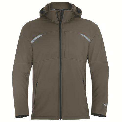 Softshelljacke uvex suXXeed craft grün, khaki 3XL