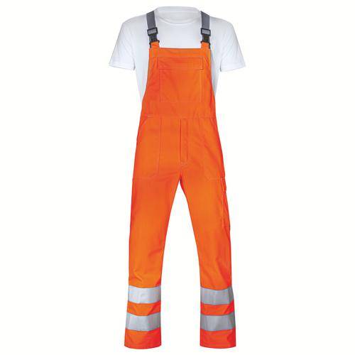 Latzhose uvex protection flash orange, warnorange 110-0