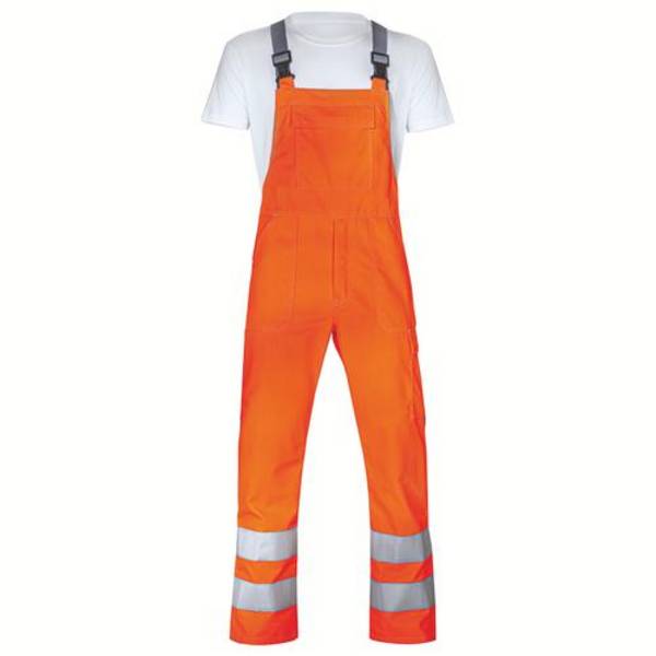Latzhose uvex protection flash orange, warnorange 62