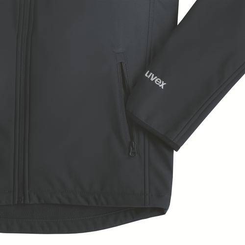 Softshelljacke uvex suXXeed craft schwarz, graphit S-1