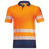 Poloshirt uvex Construction orange, warnorange 3XL
