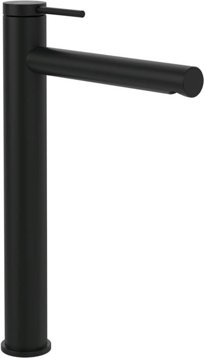 VB Einhebel-WT-Arm. erhöht Loop&Friends 45x309x219mm o Ablaufgarnitur Matt Black-0