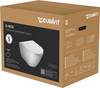 Duravit Wand-WC-Set D-NEO tief rim. mit WC-Sitz inkl. Durafix weiß