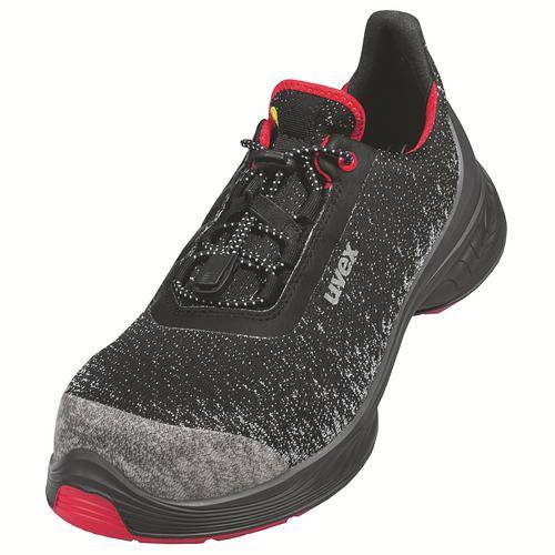 uvex 1 G2 Halbschuhe S1 68528 schwarz, rot Weite 11 Größe 37-0
