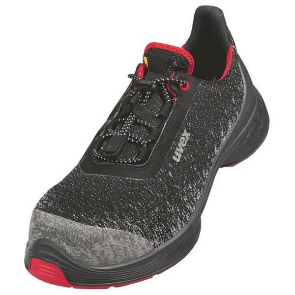uvex 1 G2 Halbschuhe S1 68528 schwarz, rot Weite 11 Größe 48
