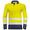 Poloshirt uvex Construction gelb, warngelb 4XL