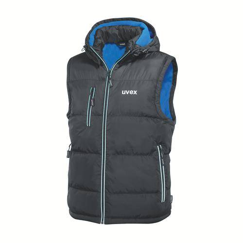 Weste 98667 schwarz, blau, L-0