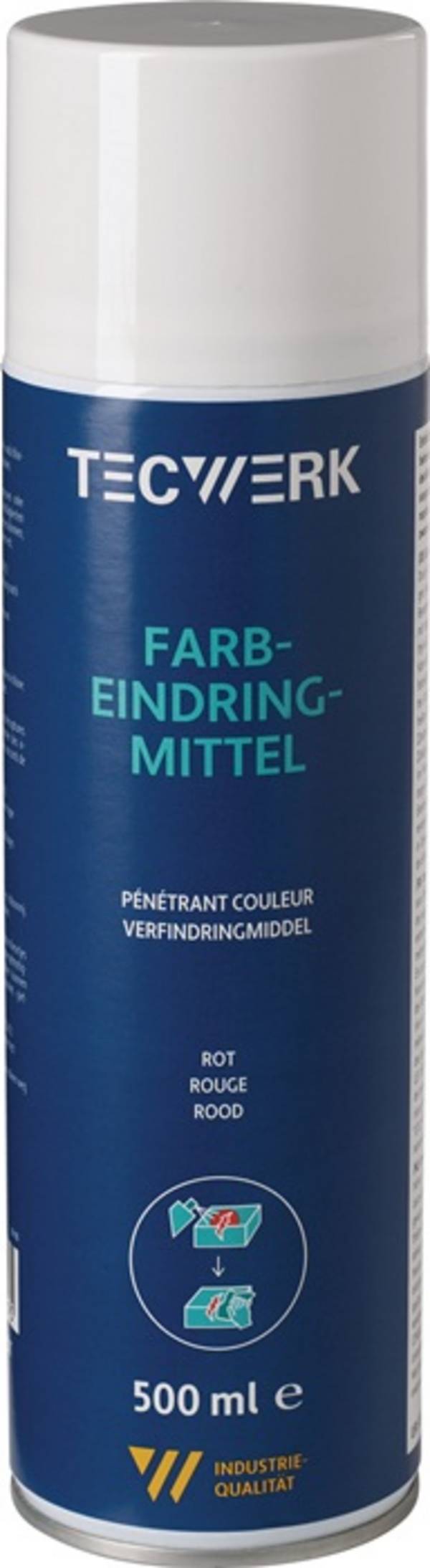 Farbeindringmittel rot 500ml Spraydose TECWERK