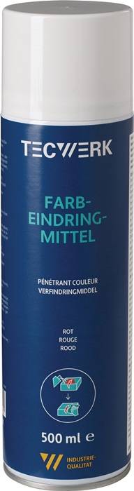 Farbeindringmittel rot 500ml Spraydose TECWERK-0