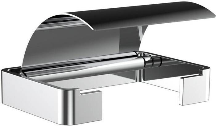 EMCO 050000100 Papierhalter loft 00100 mit Deckel chrom-0