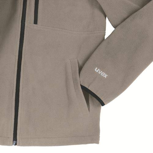 Fleecejacke uvex suXXeed craft braun, beige 6XL-2