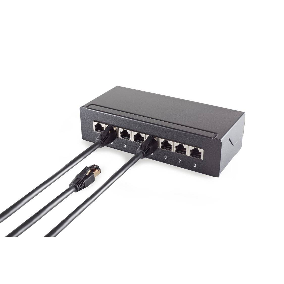 shiverpeaks CAT 8.1 Netzwerkkabel RJ45-Stecker auf RJ45-Stecker F/FTP 2000 MHz 0,5 m Grau-3